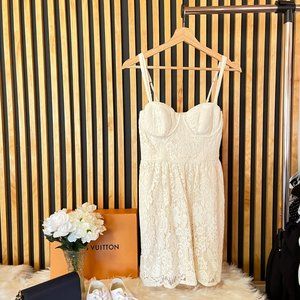 NWT Abercrombie mini white dress